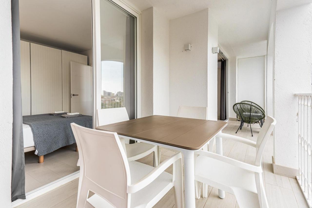 Ferienwohnung Apartamento Welcs Emp 004 Con Inmejorables Vistas Empuriabrava Exterior foto